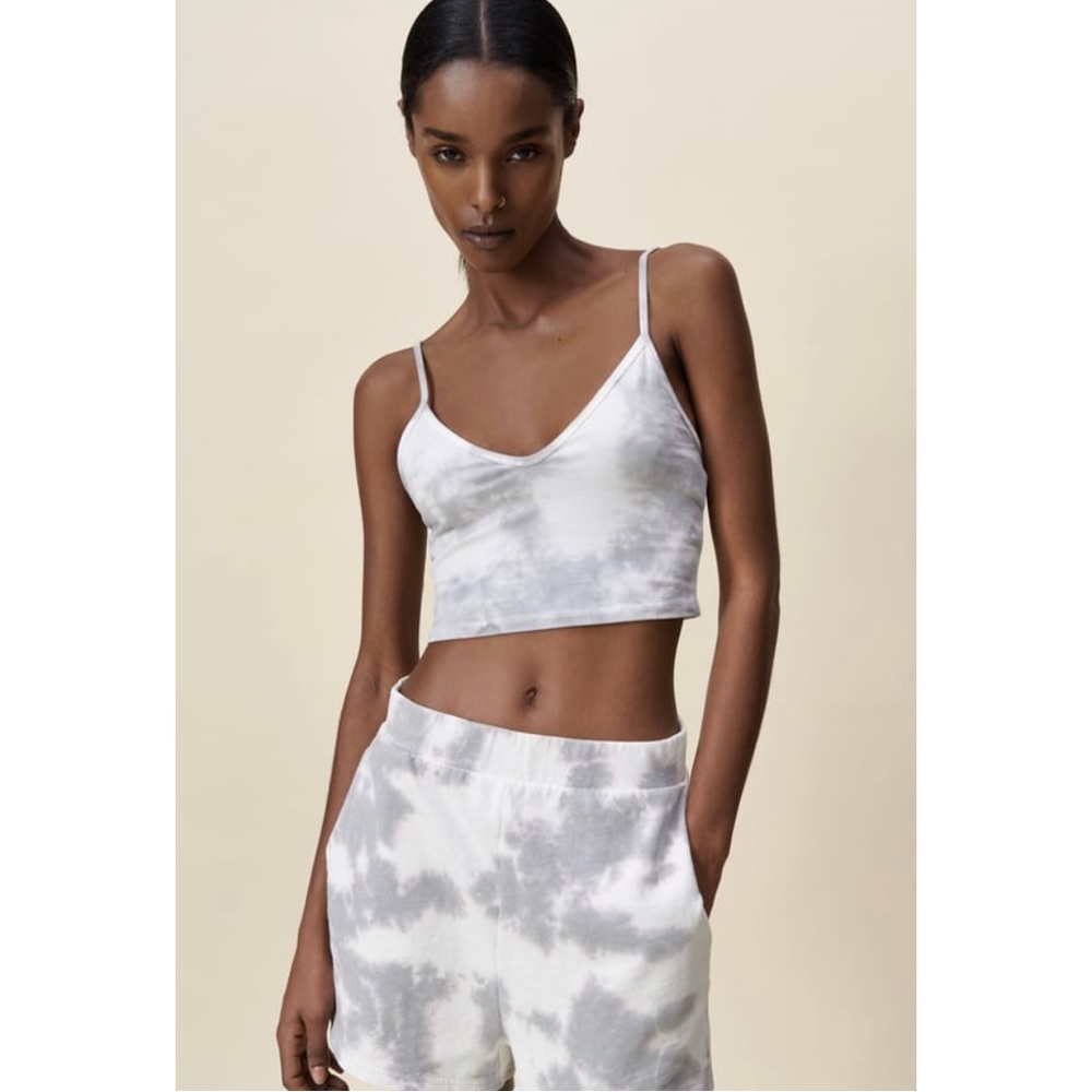 Zara Tie Dye Tank & Short Set